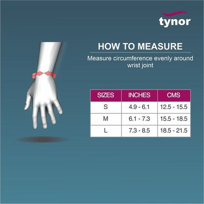 Tynor E05 Wrist Brace with Double Lock