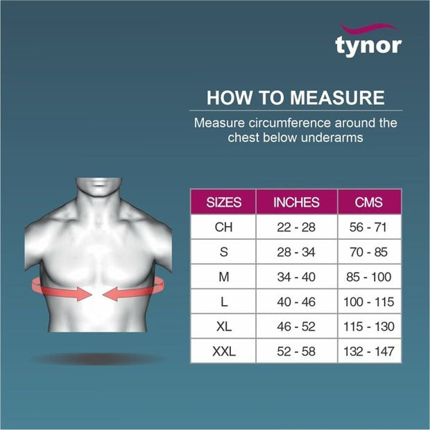 Tynor C05 Clavicle Brace with Fastening Tape