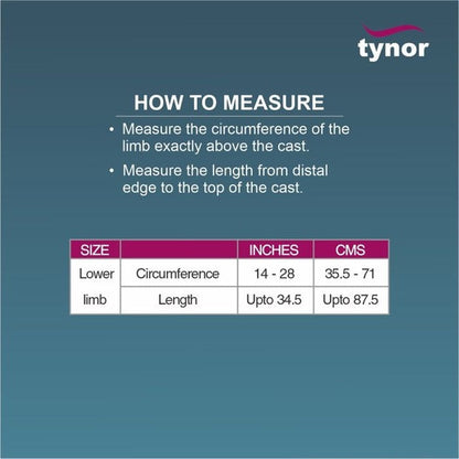 Tynor C16 Cast Cover Leg