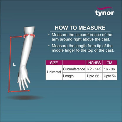 Tynor C19 Cast Cover Arm