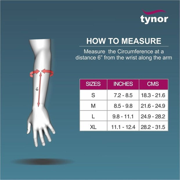 Tynor E01 Elastic Wrist Splint