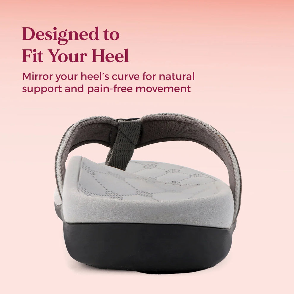 Soul Touch Bella - Grey Comfort Slippers