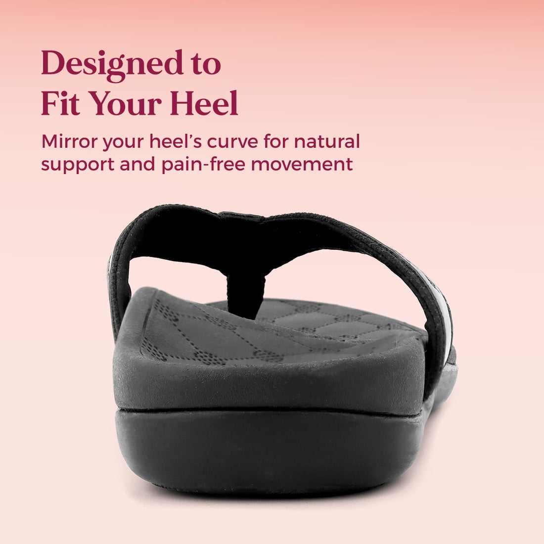 Soul Touch Bella - Black Comfort Slippers