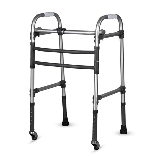 Vissco 2902 Dura Max Aluminium Walker with Wheels