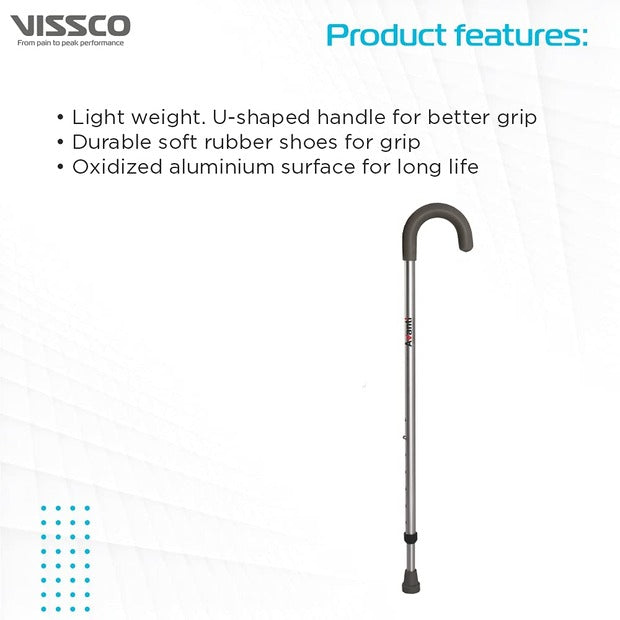 Vissco 0910 Avanti U Shape Walking Stick