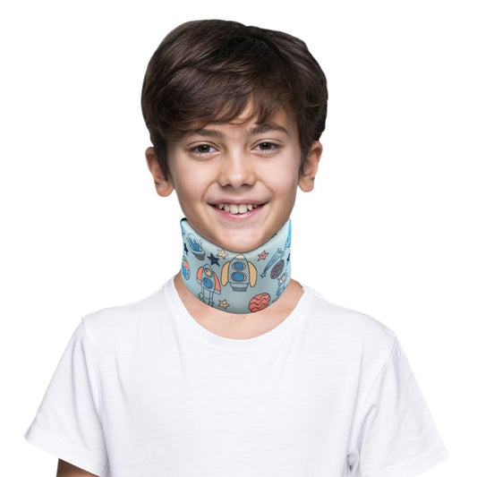 Vissco Champ Cervical Collar for Kids Provides support from Neck Injuries, Surgery or Nerve Compression, Cervical Spine Immobilization & Pain Relief
