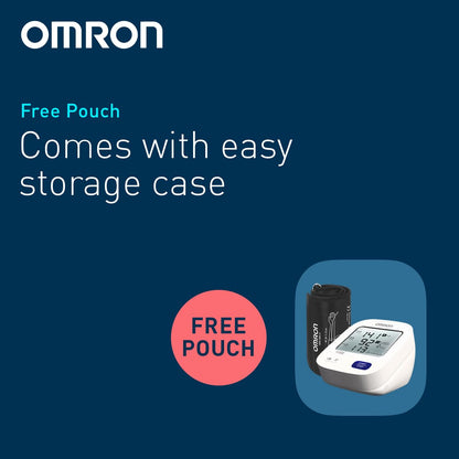 Omron HEM-716A-IN Automatic BP Monitor with Voice Guide (English & Hindi) & Large LCD Display