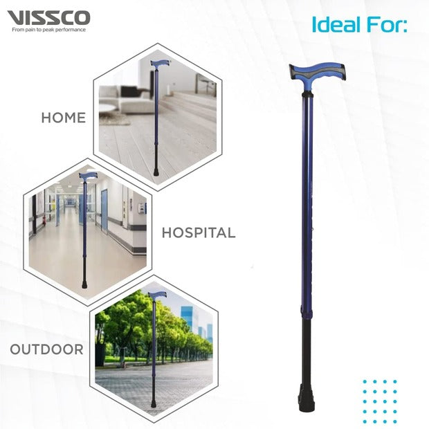 Vissco 2911 Avanti Plus - T Shape Aluminum Single Stick