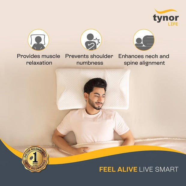 Tynor Elite Anatomic Memory Pillow