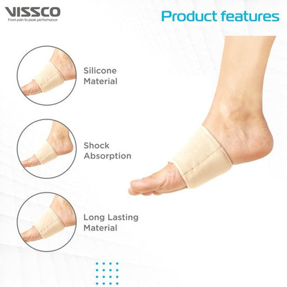 Vissco 0722 Metatarsal Silicone Cushion Support