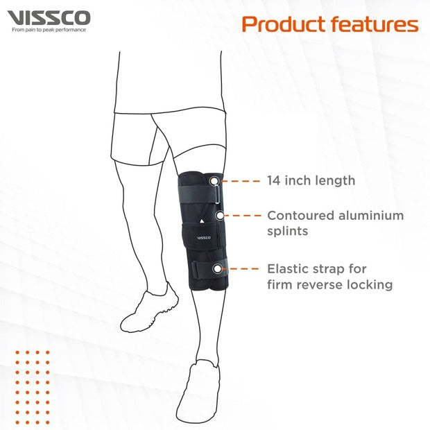 Vissco 2702 Knee Stabler - Short (14" Brace)