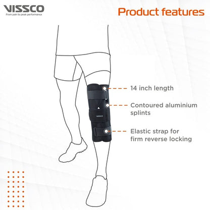 Vissco 2702 Knee Stabler - Short (14" Brace)