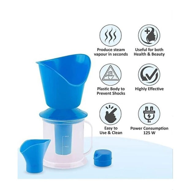 Star 3 IN 1 Steam Inhaler – Versatile Steam Therapy for Cold & Respiratory Relief