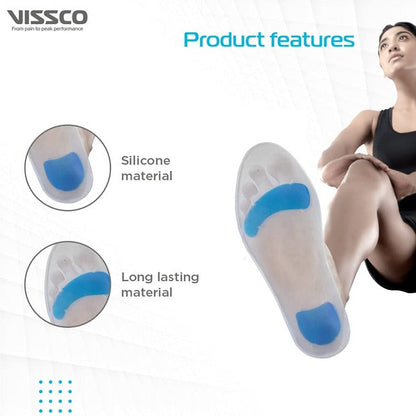 Vissco 0710 Silicone Heel Cushion