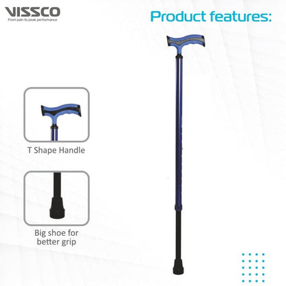 Vissco 2911 Avanti Plus - T Shape Aluminum Single Stick