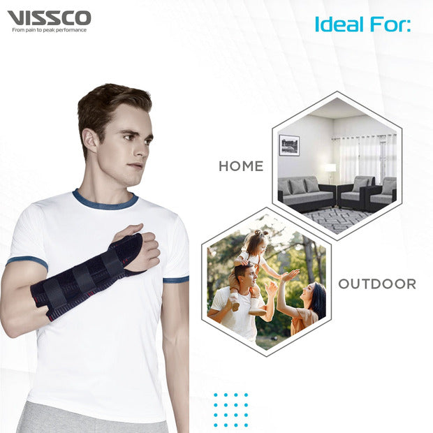 Vissco 0644 Elastic Wrist Support (21cms)