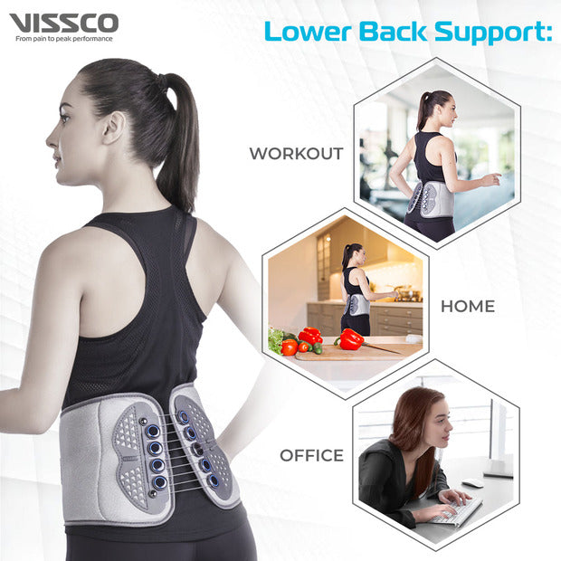 Vissco 0125 Flexi Lacepull LS Belt Back Support