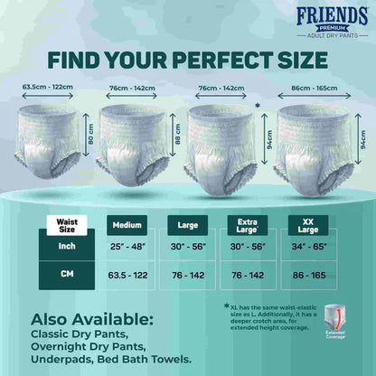 Friends Premium Adult Dry Pants - Pant Style