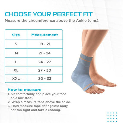 Vissco 5713 Ankle Support With Silicone Pressure Pad