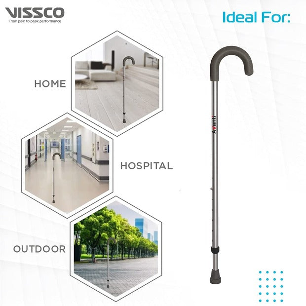 Vissco 0910 Avanti U Shape Walking Stick