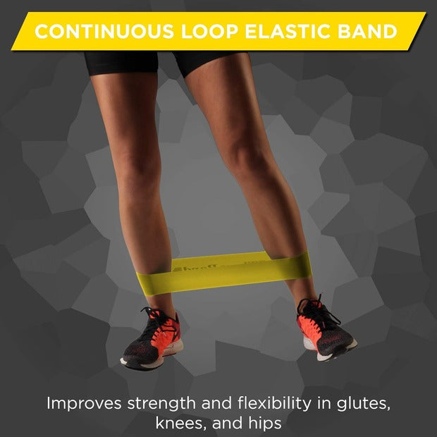 Theraband Resistance Band Loop - Yellow - Thin