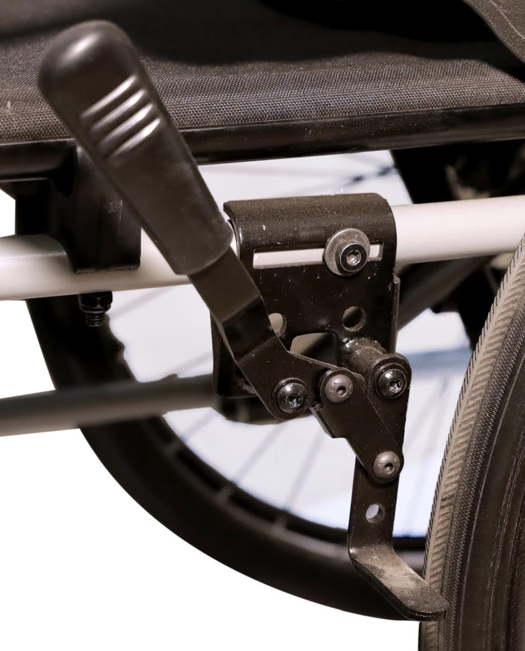 Forza Freedom Panther Self Propelled/Attendant Driven Economy Wheelchair | Mild Steel | Lightweight Foldable Design | 8” PU Castor & 24” Rear Wheel | Weight Capacity 100 kg