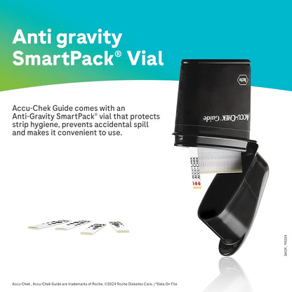 Accu-Chek Guide Smart Blood Sugar  Monitor with Bluetooth Connectivity 