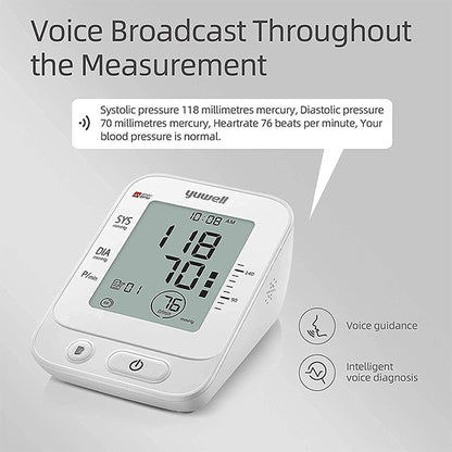 Yuwell YE660E Digital Arm Blood Pressure Monitor