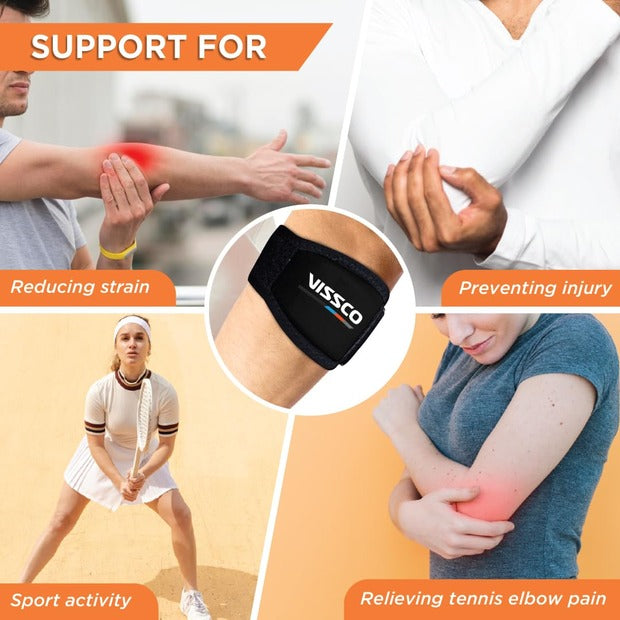 Vissco 2617 Tennis Elbow Support (Mild Support)