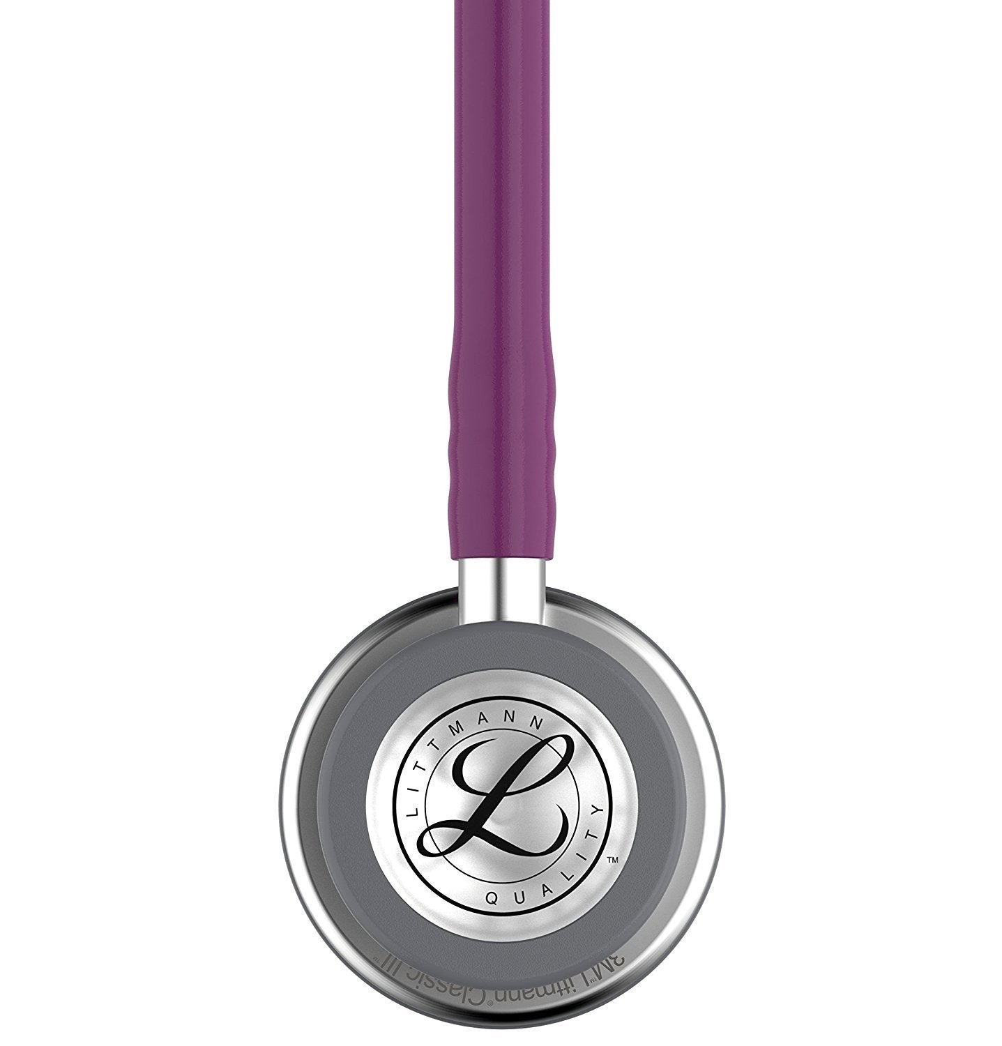 3M™ Littmann® Classic III™ Stethoscope, 5831, Standard-Finish Chestpiece, Plum Tube, 27 in, 3 Each/Case