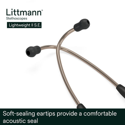 3M™ Littmann®  Lightweight II S.E. Stethoscopes 2450, Black Tube, 28 inch, 3 Each/Case
