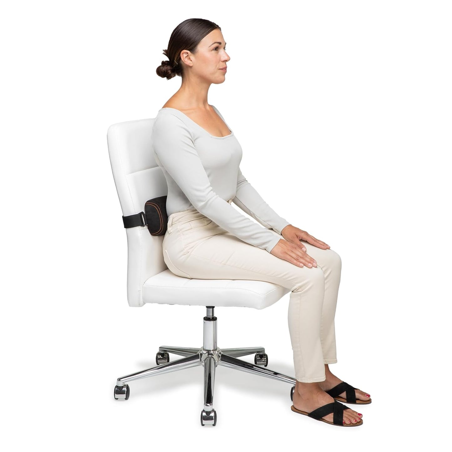 The Original McKenzie® Signature Super Lumbar Roll Premium Lower Back & Posture Support