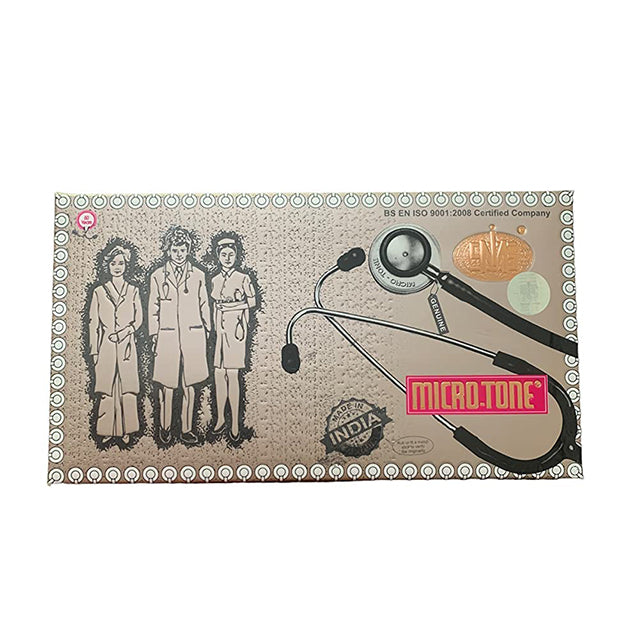 Microtone Stethoscope Black