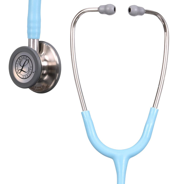 3M™ Littmann® Classic III™ Stethoscope, Stainless Chestpiece, Marine Blue Satin Finish Tube, 5912C