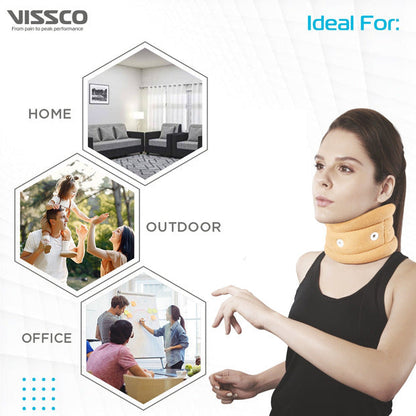 Vissco 0301 Cervical Collar without Chin Support