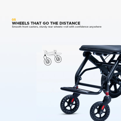 Frido Foldable Travel Wheelchair
