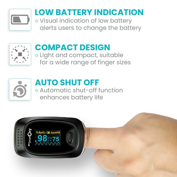 BPL Smart Oxy Finger Tip Digital Pulse Oximeter