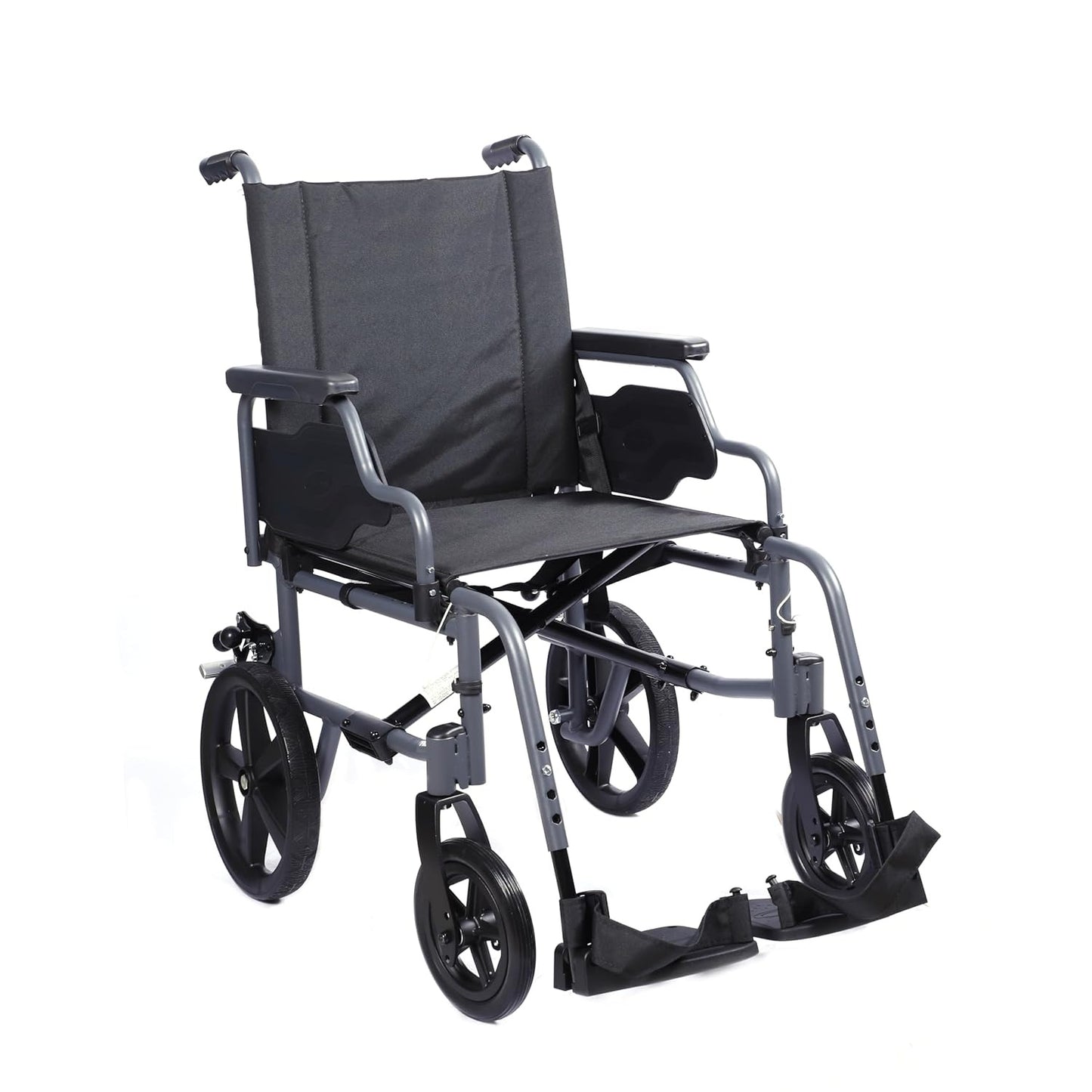 Forza Freedom Transit 3000 Attendant Driven Wheelchair for Elderly & Patients | European Standard | 8” PU Castor & 12” PU Rear Wheel | Weight Capacity 125 kg | Lightweight Foldable Design