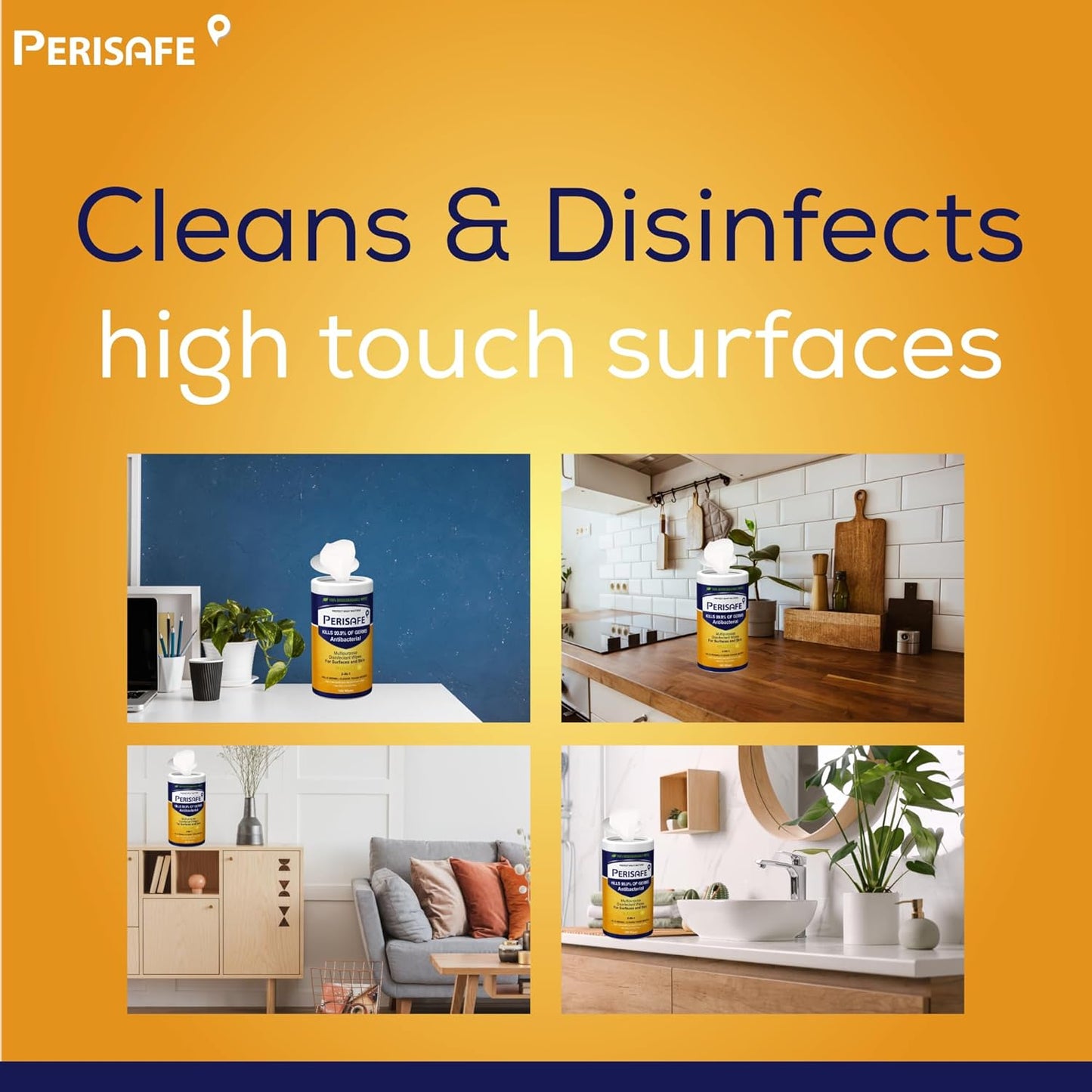 Perisafe Multipurpose Disinfectant Wipes