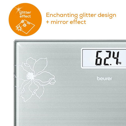 Beurer GS 10 Digital Glass Bathroom Weighing Scale