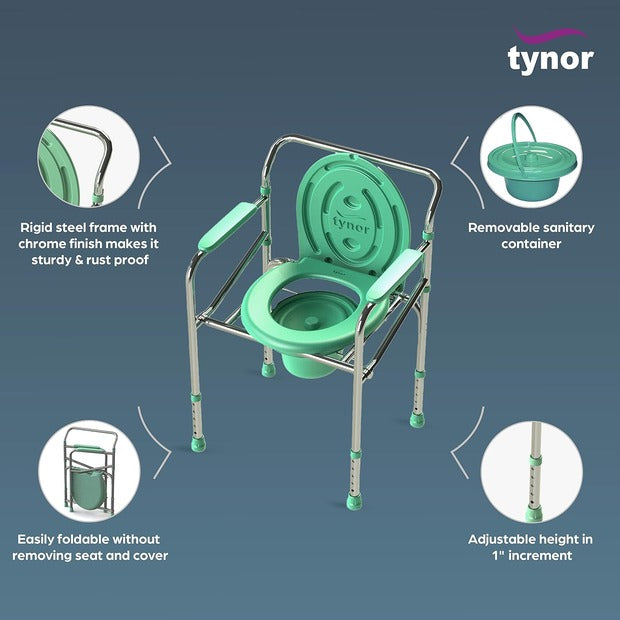 Tynor L35 Commode Chair