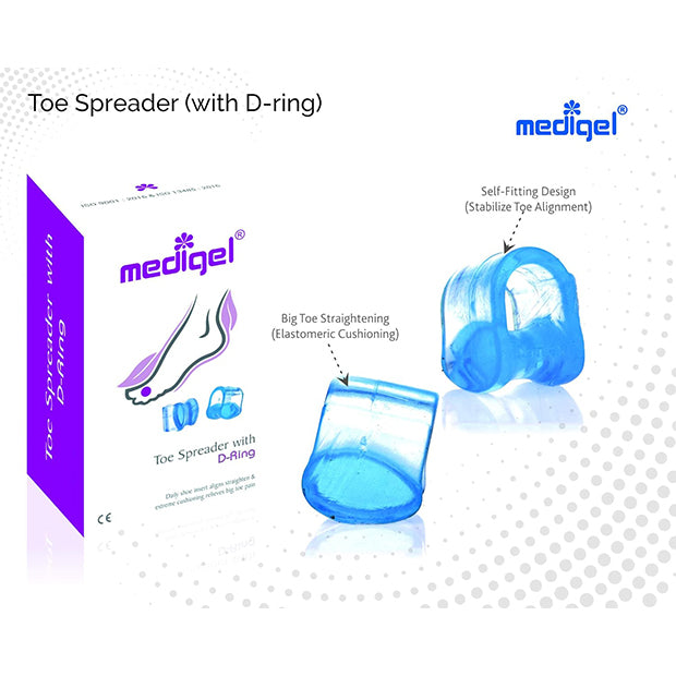 Medigel Gel Toe Spreader (With D Ring)