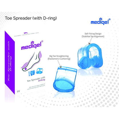 Medigel Gel Toe Spreader (With D Ring)