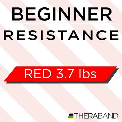 Theraband Resistance Band Loop - Red - Medium