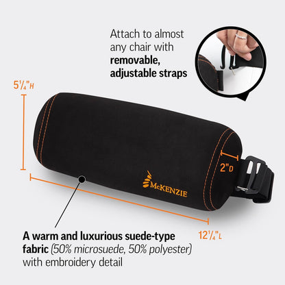 The Original McKenzie® Signature Super Lumbar Roll Premium Lower Back & Posture Support