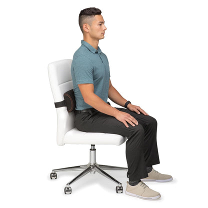The Original McKenzie® Slimline Lumbar Support – Low Profile Lower Back Support Cushion