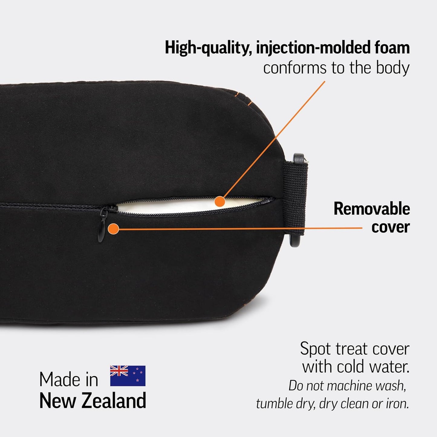 The Original McKenzie® Signature Super Lumbar Roll Premium Lower Back & Posture Support