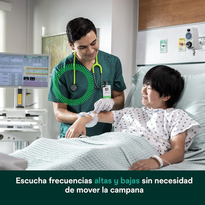 3M™ Littmann® Classic II Infant Stethoscope, 2114, Standard-Finish Chestpiece, Black Tube, 28 in, 3 Each/Case