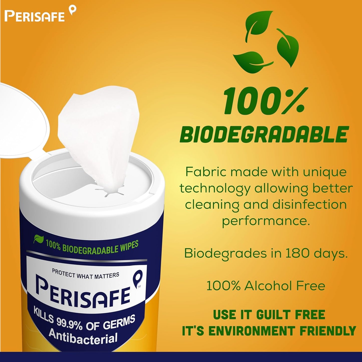 Perisafe Multipurpose Disinfectant Wipes