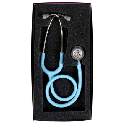 3M™ Littmann® Classic III™ Stethoscope, Stainless Chestpiece, Marine Blue Satin Finish Tube, 5912C
